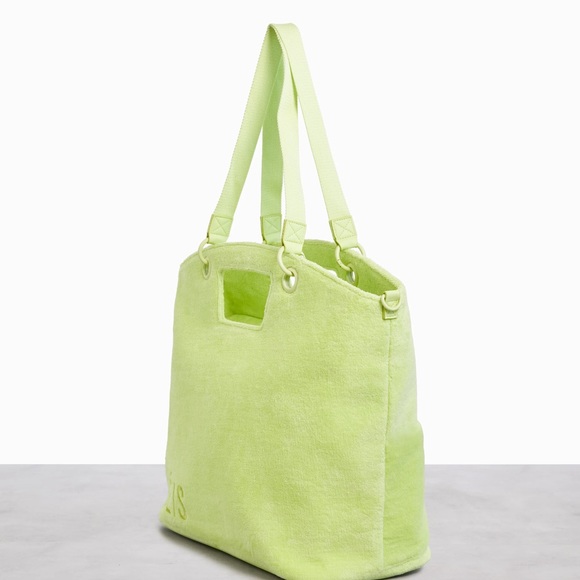 BEIS : Citron Terry Tote NWT - Picture 3 of 7